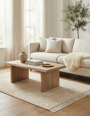 2' 7 x 4' 10 Hand Knotted Darya Wool Rug