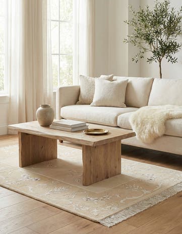 2' 7 x 4' 10 Hand Knotted Darya Wool Rug