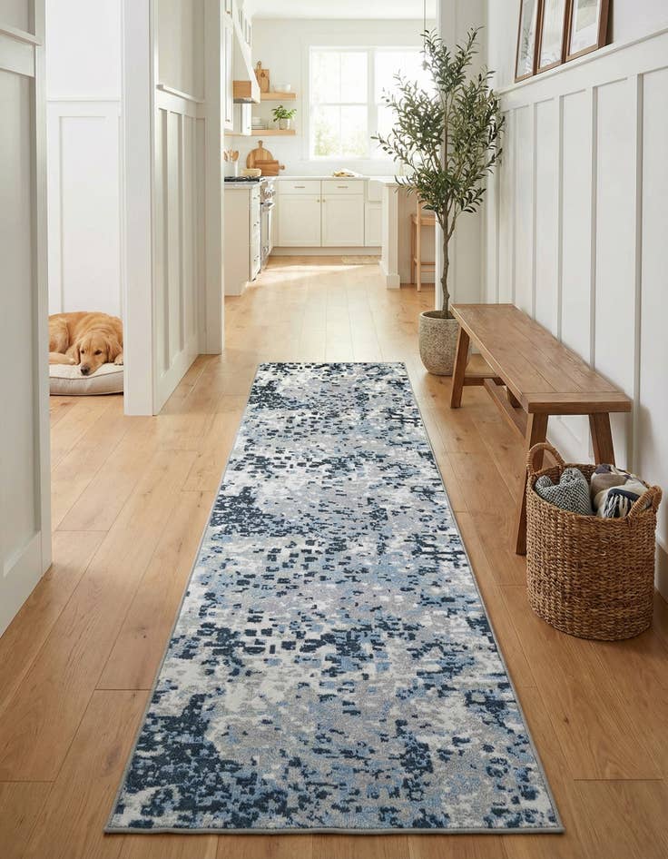 Detail image of 2' x 8' Kamala Washable Runner Rug