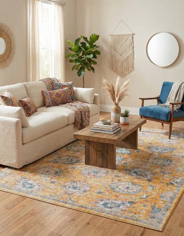 Yellow Lola Rug