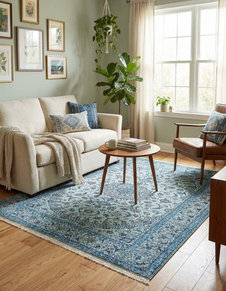 Detail image of 5' 1 x 5' 1 Boutique Square Rug