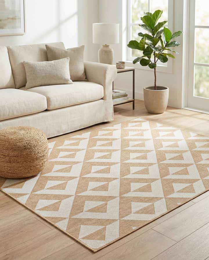 4' x 6' Easy-Clean Jill Zarin Napa Indoor / Outdoor Rug
