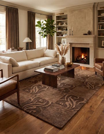 6' 8 x 9' 11 Hand Knotted Darya Wool Rug