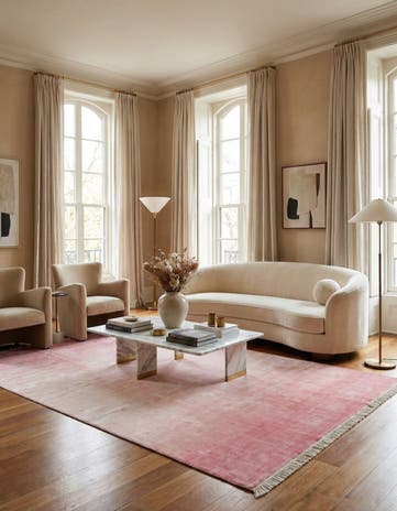 6' 9 x 9' 10 Hand Knotted Darya Wool Rug