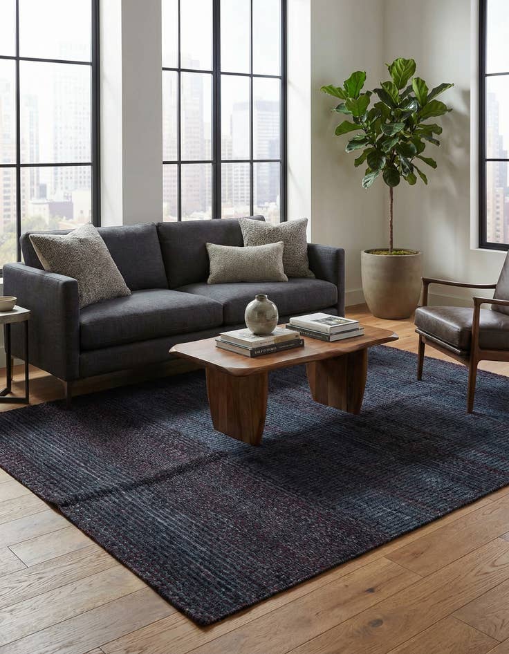 Detail image of 5' x 7'  Hand Knotted Darya Wool Rug