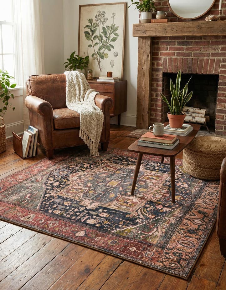 5' 3 x 5' 3 Medina Square Rug
