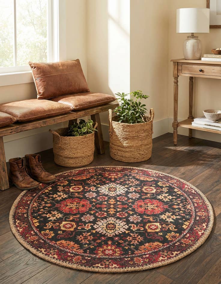 Detail image of 2' x 2' Timeless Round Rug
