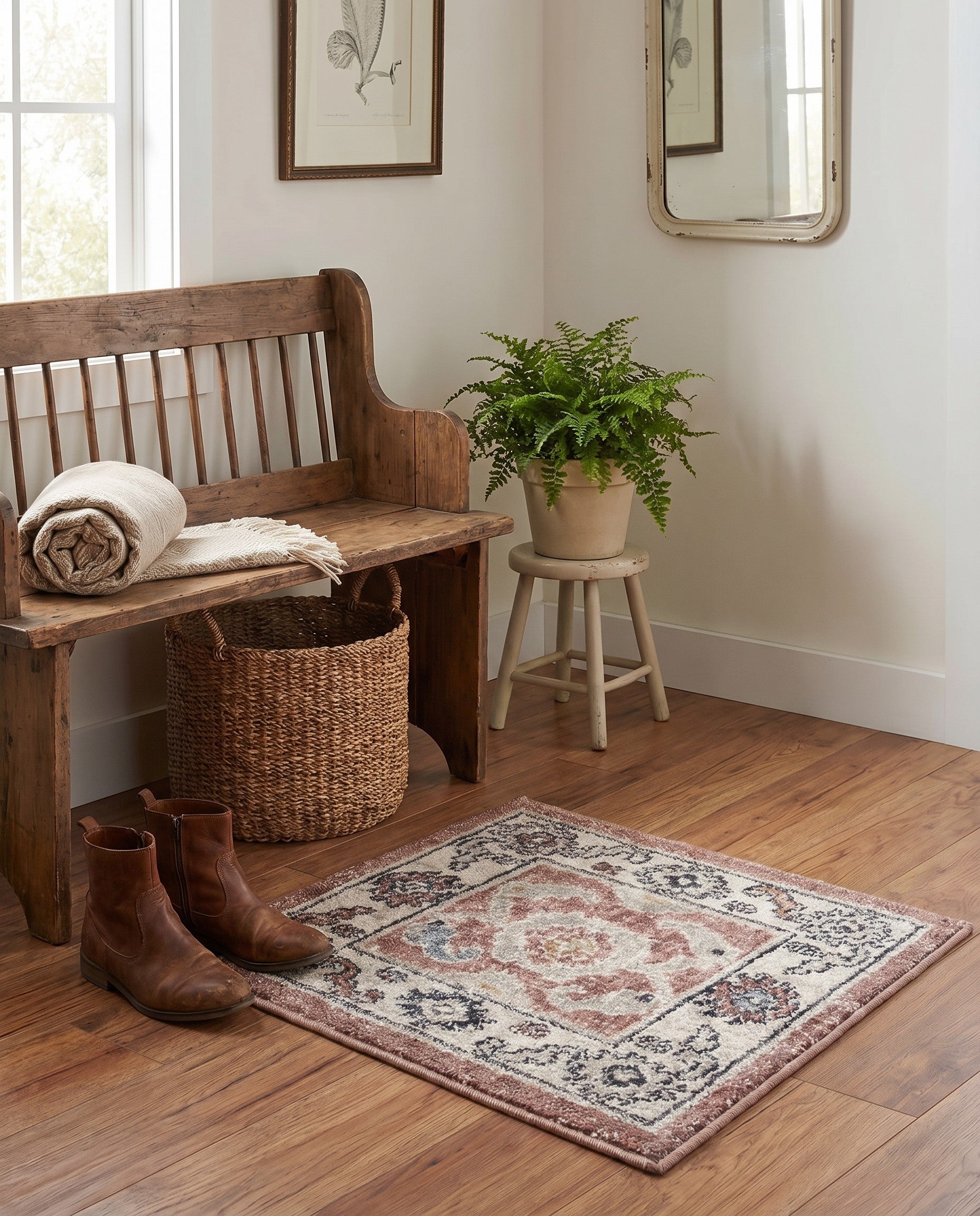 1' 4 x 1' 4 Eco Traditional Sample Rug
