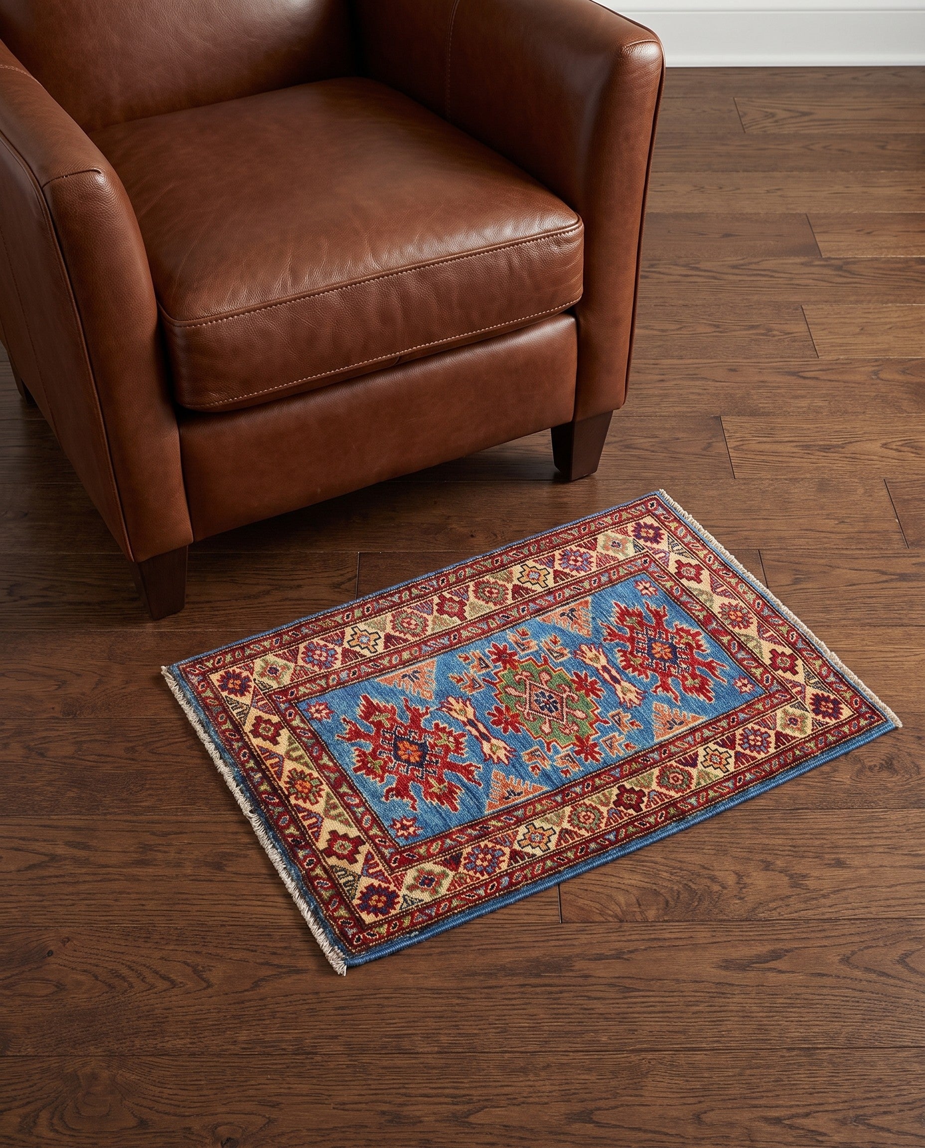 2' 1 x 3' 1 Hand Knotted Kazak Rug