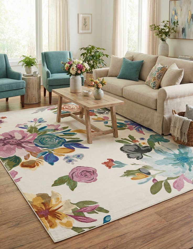 Detail image of 7' 1 x 10' Blossom Rug