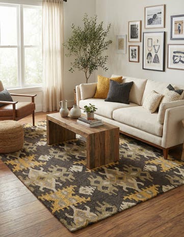 5' x 8' Luna Wool Rug