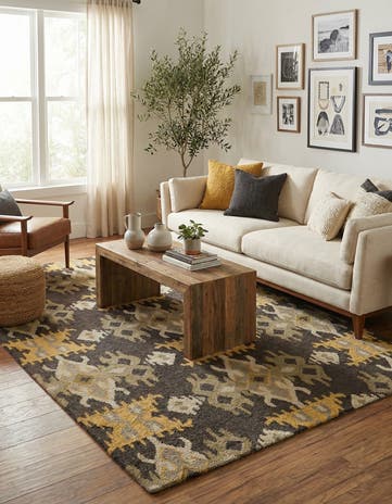 5' x 8' Luna Wool Rug