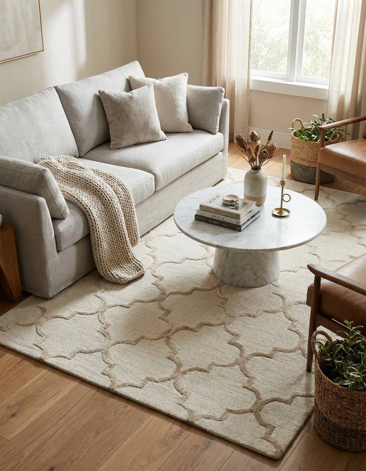 Detail image of 5' 1 x 7' 7 Luna Rug