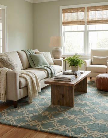 5' x 7' 10 Luna Wool Rug