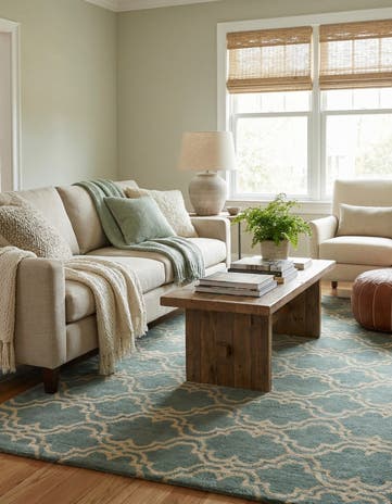 5' x 7' 10 Luna Wool Rug