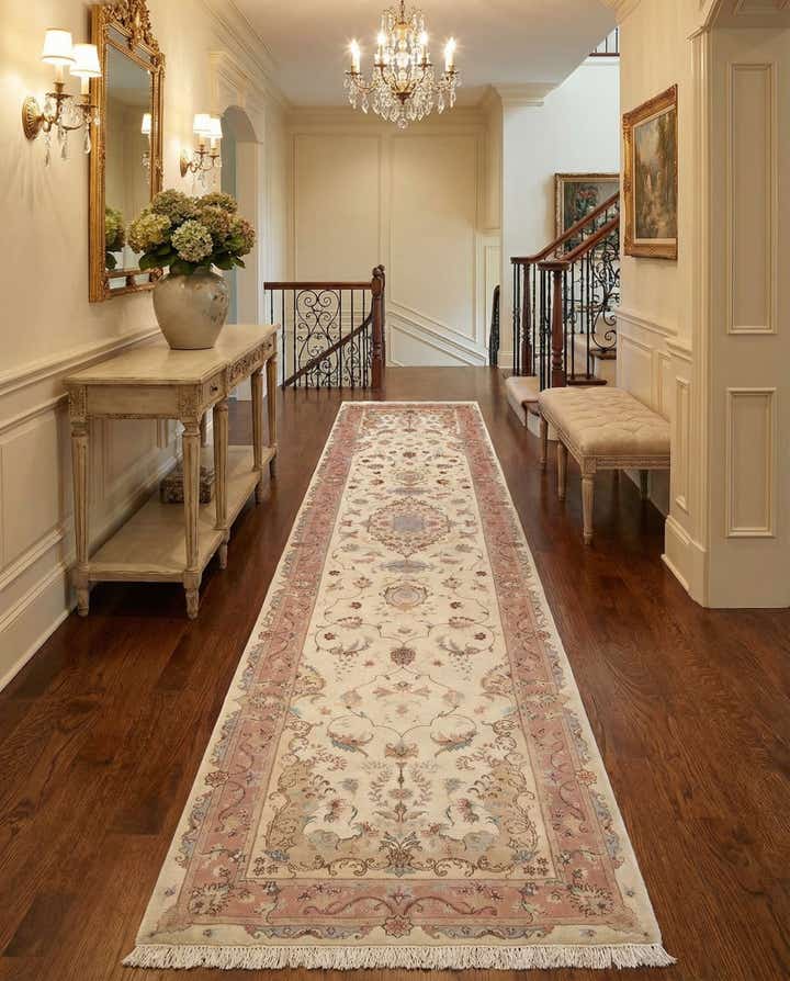 2' 11 x 13' 9 Tabriz Runner Rug