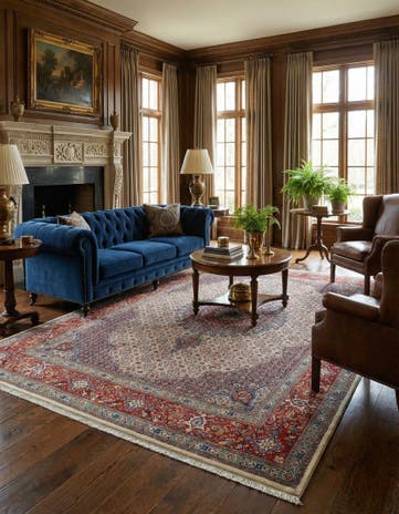6' 8 x 9' 3 Mood Wool Rug