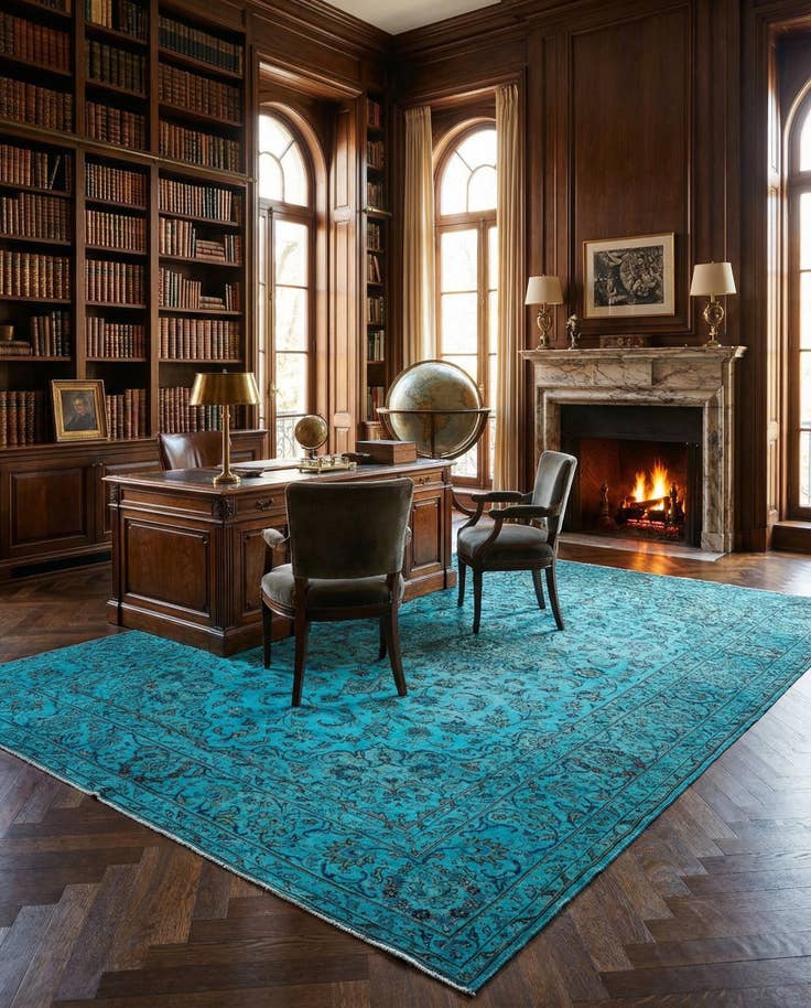 Detail image of 6' 6 x 9' 7 Vintage Royal Rug