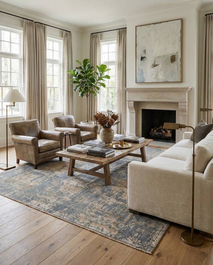 Detail image of 9' 4 x 13' Hand Knotted Ultra Vintage Persian Wool Rug