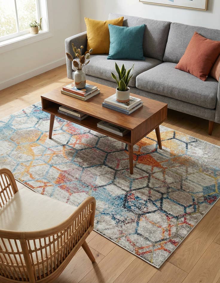 Detail image of  3' 3 x 5' 3 Andromeda Rug