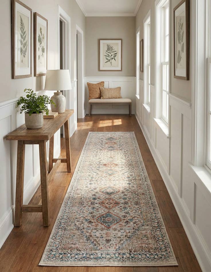 Detail image of 2' 7 x 10' 2 Newport Runner Rug