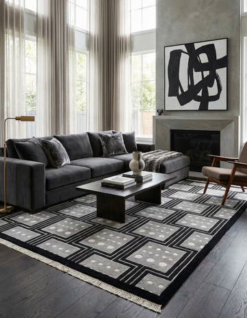 5' 6 x 7' 10 Hand Knotted Darya Wool Rug