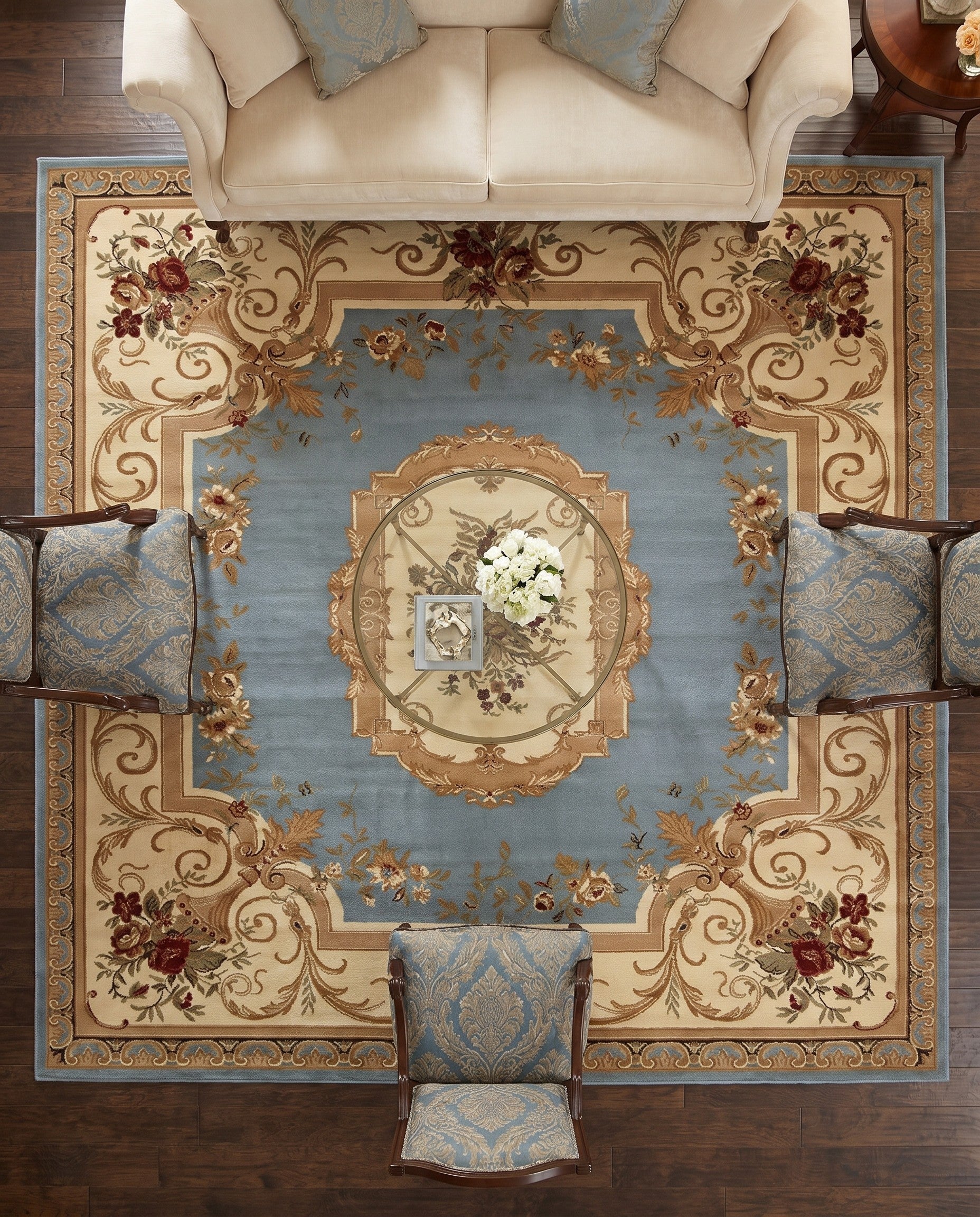 10' x 10' Chateau Square Rug