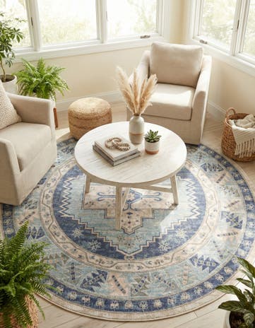 7' x 7' Whitney Round Rug