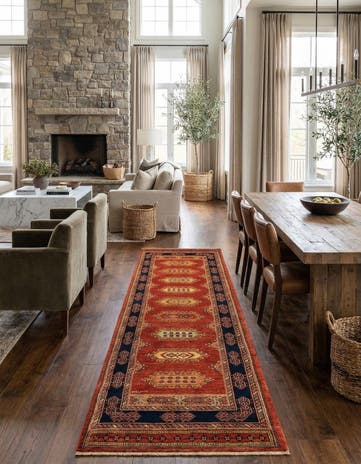 2' 8 x 10' 5 Luribaft Wool Runner Rug