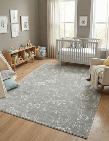10' x 14' Whimsy Kids Rug