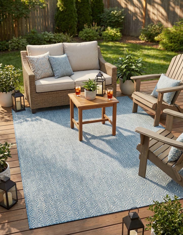 6' x 9' Easy-Clean Lattice Indoor / Outdoo...