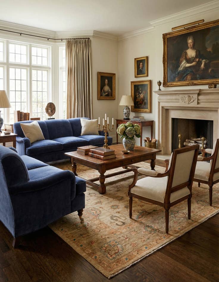 Detail image of  6' 7 x 9' 11 Ziegler Rug