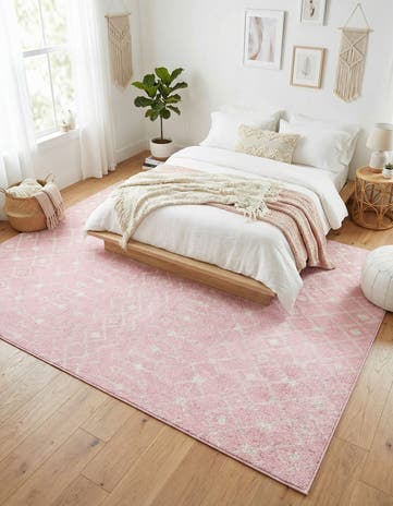 6' x 9' Moroccan Trellis Rug