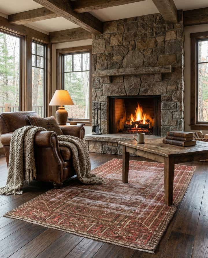 2' 9 x 5' 3 Hand Knotted Ultra Vintage Persian Wool Rug