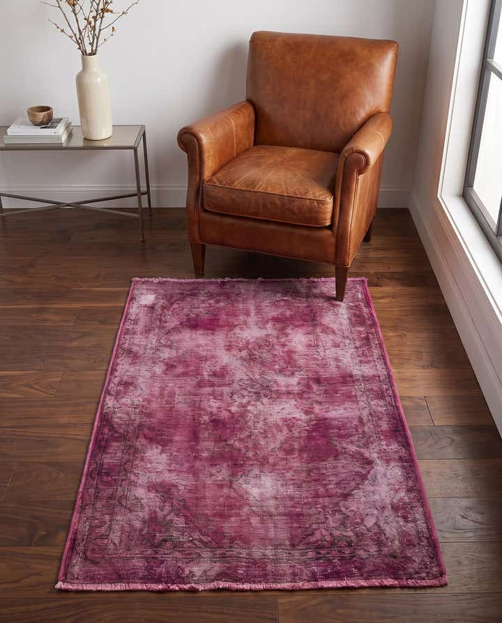 3' 2 x 4' 8 Hand Knotted Ultra Vintage Persian Wool Rug