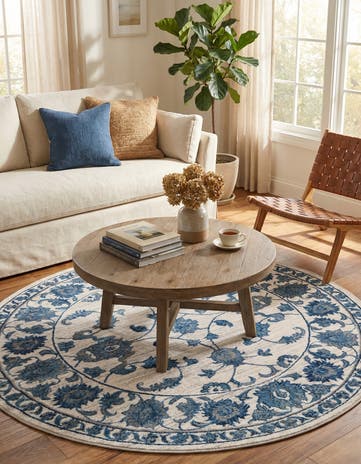 6' x 6' Boston Round Rug