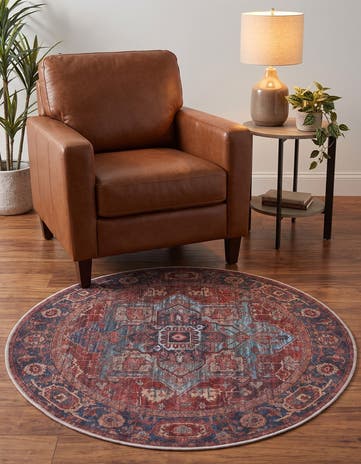 3' 3 x 3' 3 Maahru Round Rug