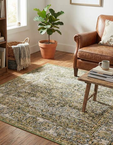 3' 3 x 3' 3 Isabella Square Rug