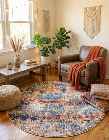Budapest Round Rug