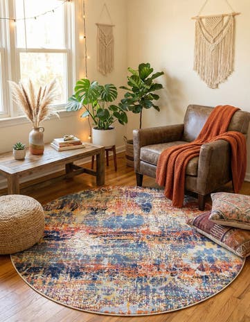 Budapest Round Rug