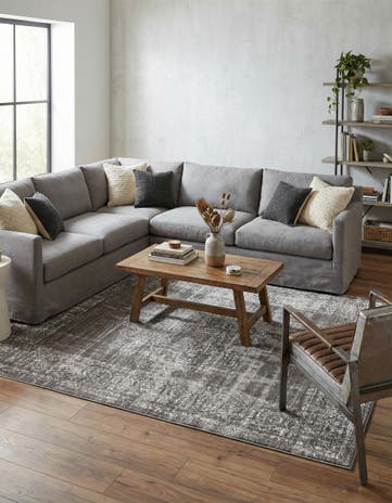 Dark Gray Aarhus Rug