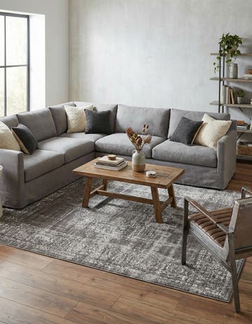Dark Gray Aarhus Rug