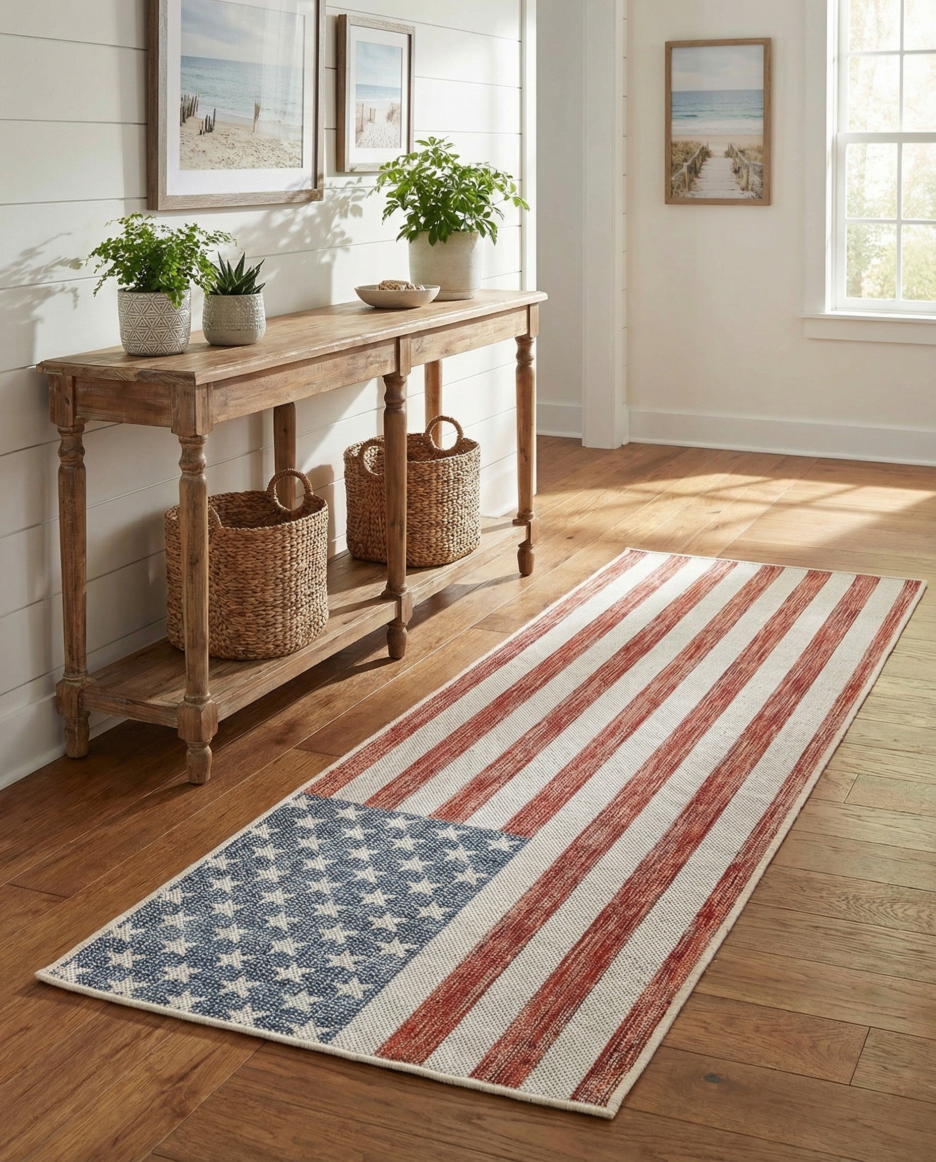 2' x 8' Easy-Clean Jill Zarin Indoor / Outdoor Runner Rug