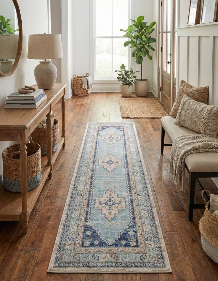 Detail image of 2' 7 x 10' Whitney Runner Rug