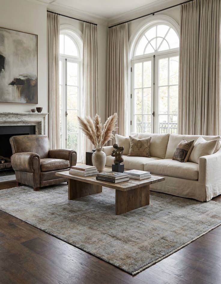 Detail image of 8' 3 x 11' 8  Hand Knotted Ultra Vintage Persian Wool Rug