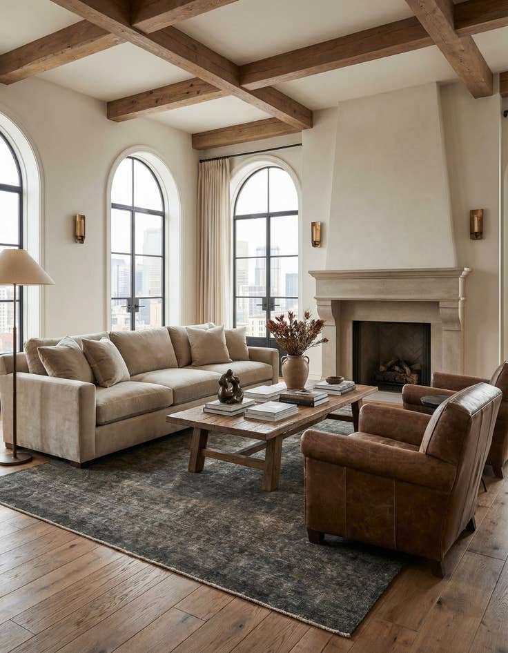 Detail image of 9' 7 x 12' 6 Hand Knotted Ultra Vintage Persian Wool Rug