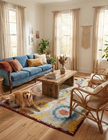 5' 3 x 8' Kamala Washable Rug