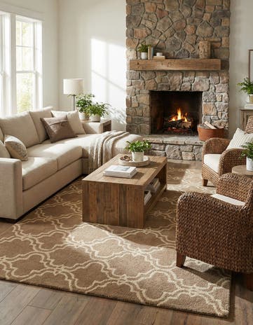 5' 1 x 8' Luna Wool Rug