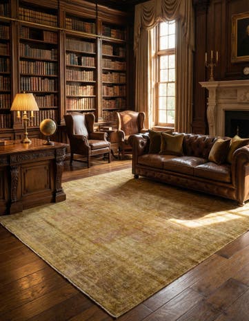 7' 3 x 11' 11 Vintage Royal Wool Rug