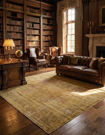 7' 3 x 11' 11 Vintage Royal Wool Rug